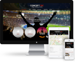 - CONCEPTTEC - nouveau site web - programmé par Saskia Lund