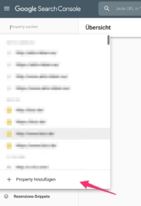 &bull; search-console-protery-hinzufuegen
