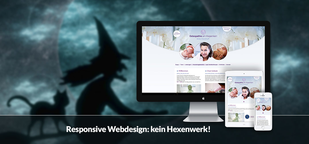 Responsive Webdesign – kein Hexenwerk!