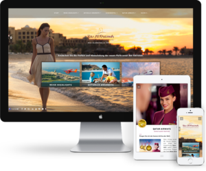 Qatar Airways - Microsite Ras Al Khaimah