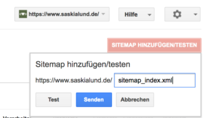 Google Search Console - Soumettre un plan du site