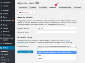 Inscrivez le nom de votre entreprise et pensez à intégrer d'une manière ou d'une autre votre lieu d'implantation, si celui-ci est important pour votre entreprise. C'est par exemple le cas pour les entreprises artisanales.