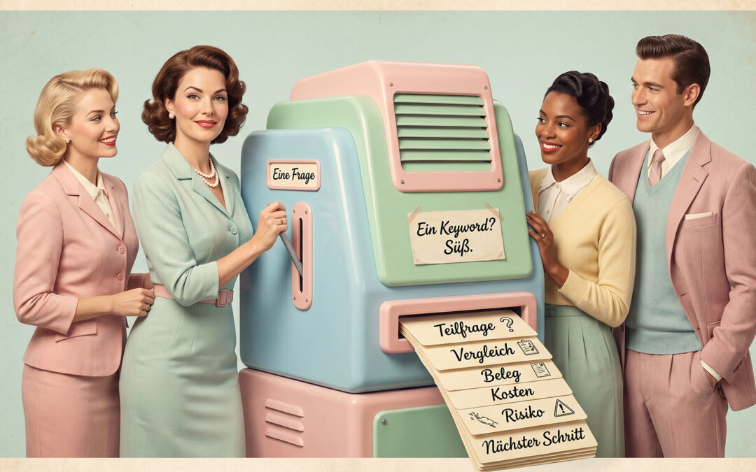 Query Fan-Out: Warum ein Keyword nicht mehr reicht