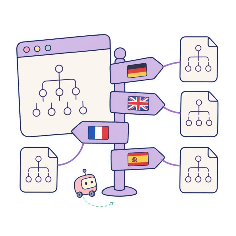 Illustration für Language Sitemaps for TranslatePress